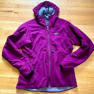 Patagonia W's Tough Puff Hoody Large, Geode Purple, EUC